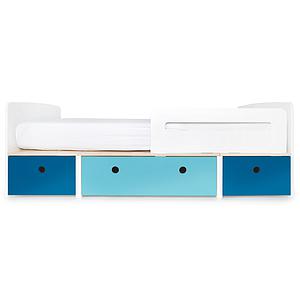 Lit évolutif 90x200cm COLORFLEX deep marine-paradise blue-deep marine 