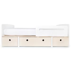 Lit évolutif 90x200cm COLORFLEX façades white wash 