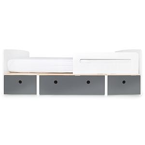 Lit évolutif 90x200cm COLORFLEX space grey 