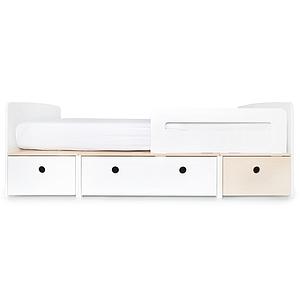 Lit évolutif 90x200cm COLORFLEX white-white-white wash 