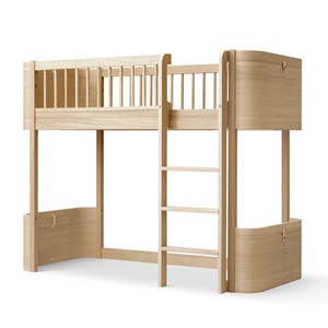Lit évolutif mi hauteur 68x162cm WOOD MINI+ Oliver Furniture chêne