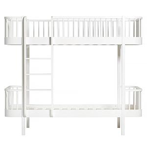 Lit évolutif superposé 90x200cm WOOD ORIGINAL Oliver Furniture blanc