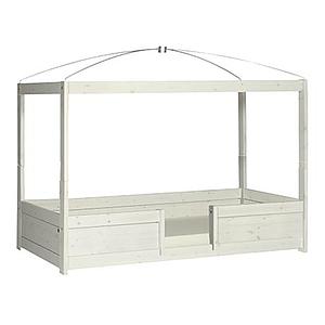 Lit évolutif-toit-rond 90x200cm 4 EN 1 Lifetime blanchi