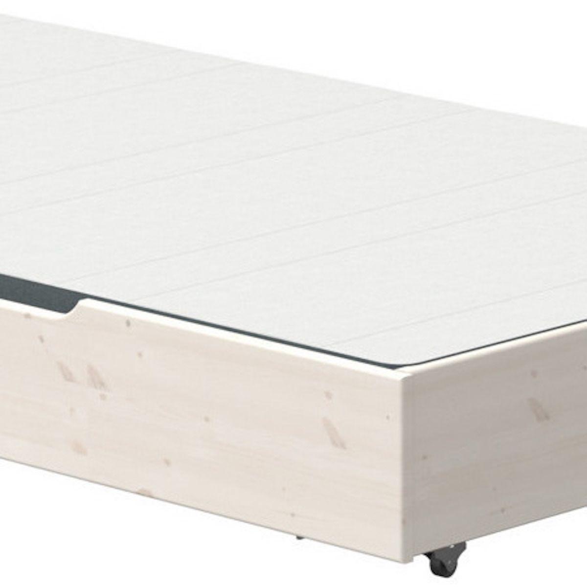 Lit gigogne 190cm CLASSIC Flexa blanchi