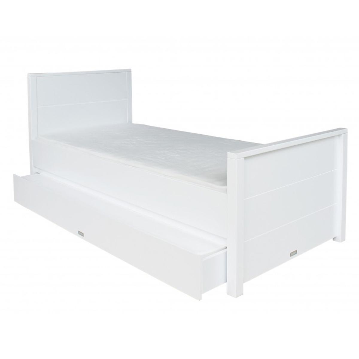 Lit gigogne 90x200cm BOBBY Bopita Blanc