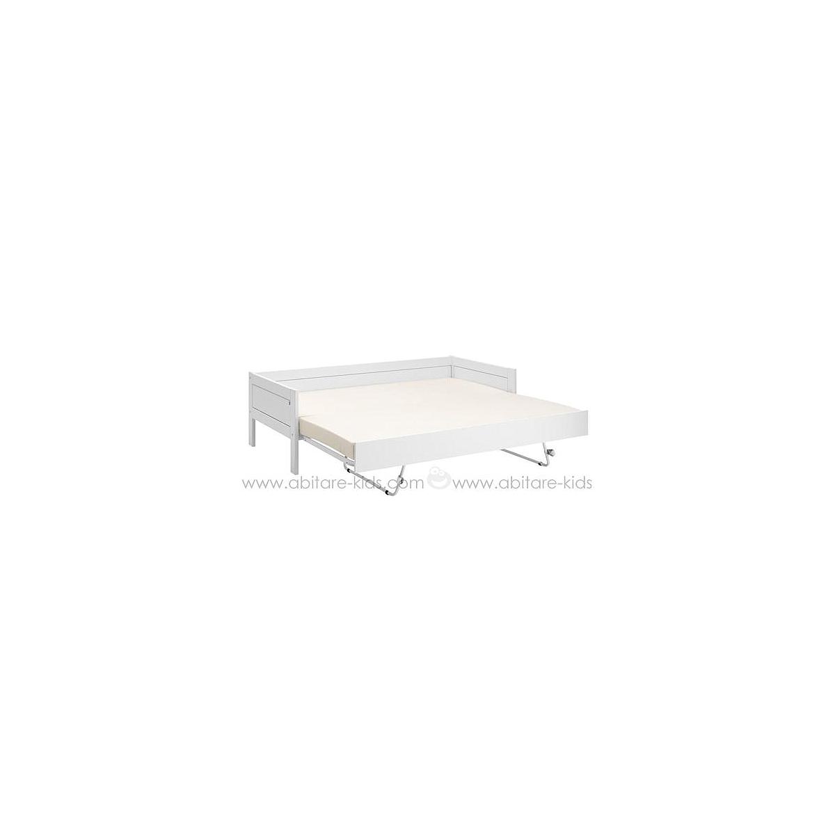 Lit gigogne 90x200cm Lifetime blanc