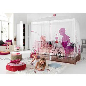 Lit gigogne 90x200cm Lifetime blanc