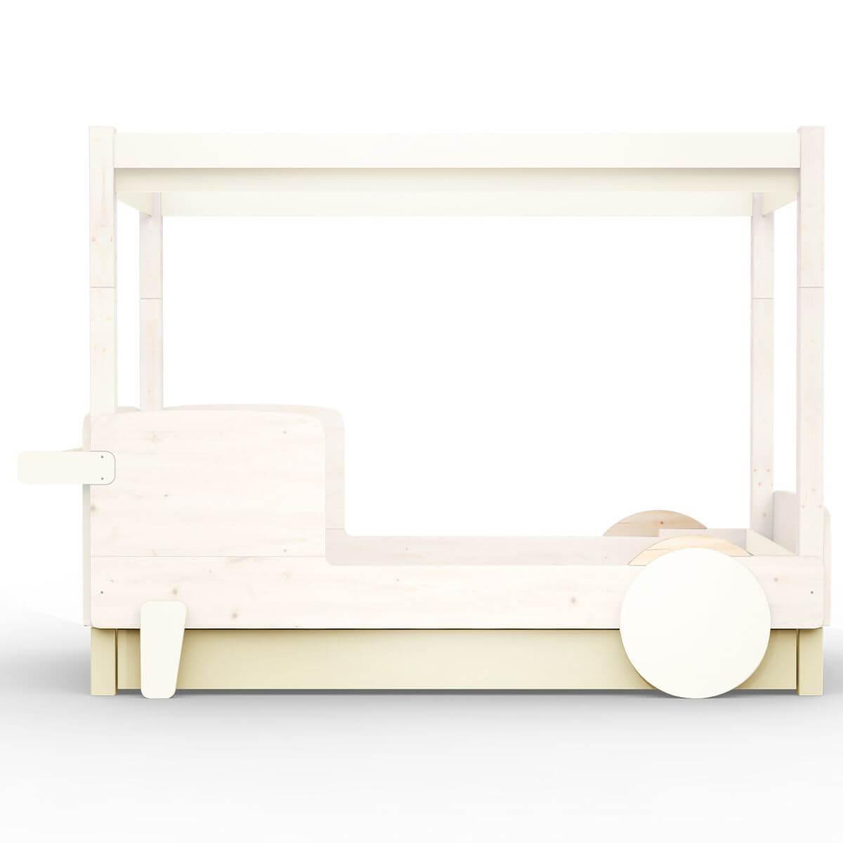 Lit gigogne DISCOVERY Mathy by Bols beige ivoire