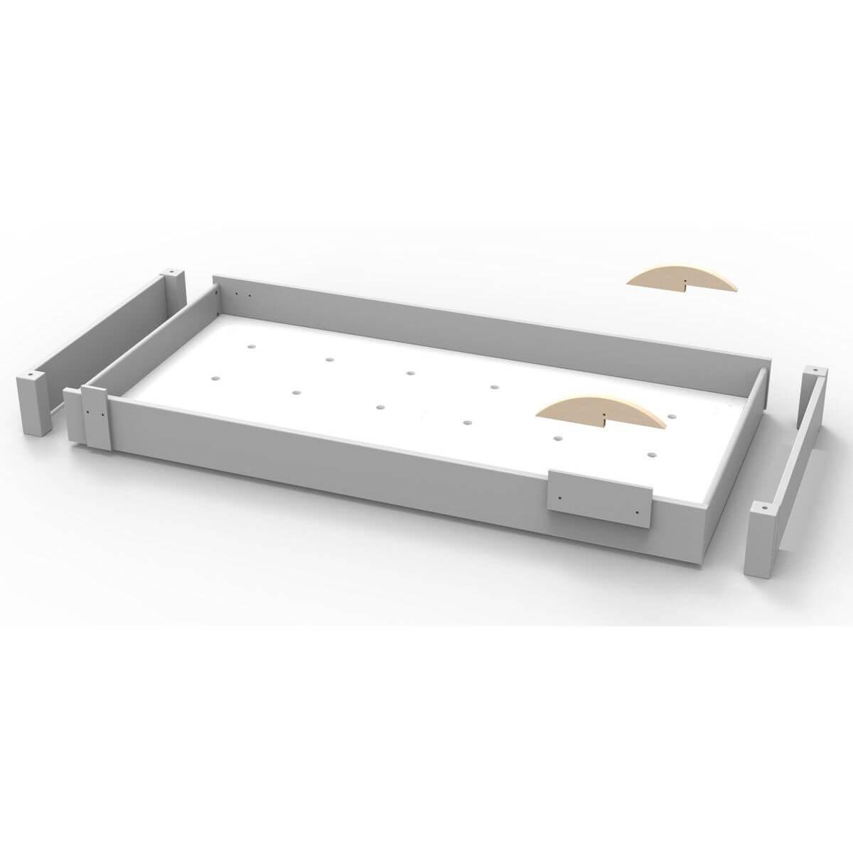 Lit gigogne DISCOVERY Mathy by Bols beige ivoire