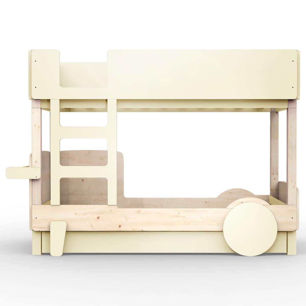 Lit gigogne DISCOVERY Mathy by Bols beige ivoire