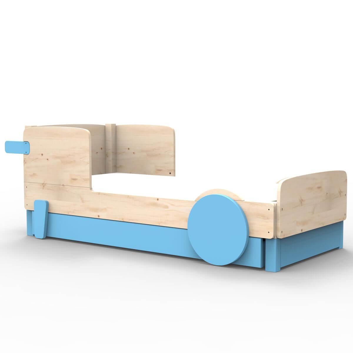 Lit gigogne DISCOVERY Mathy by Bols bleu azur