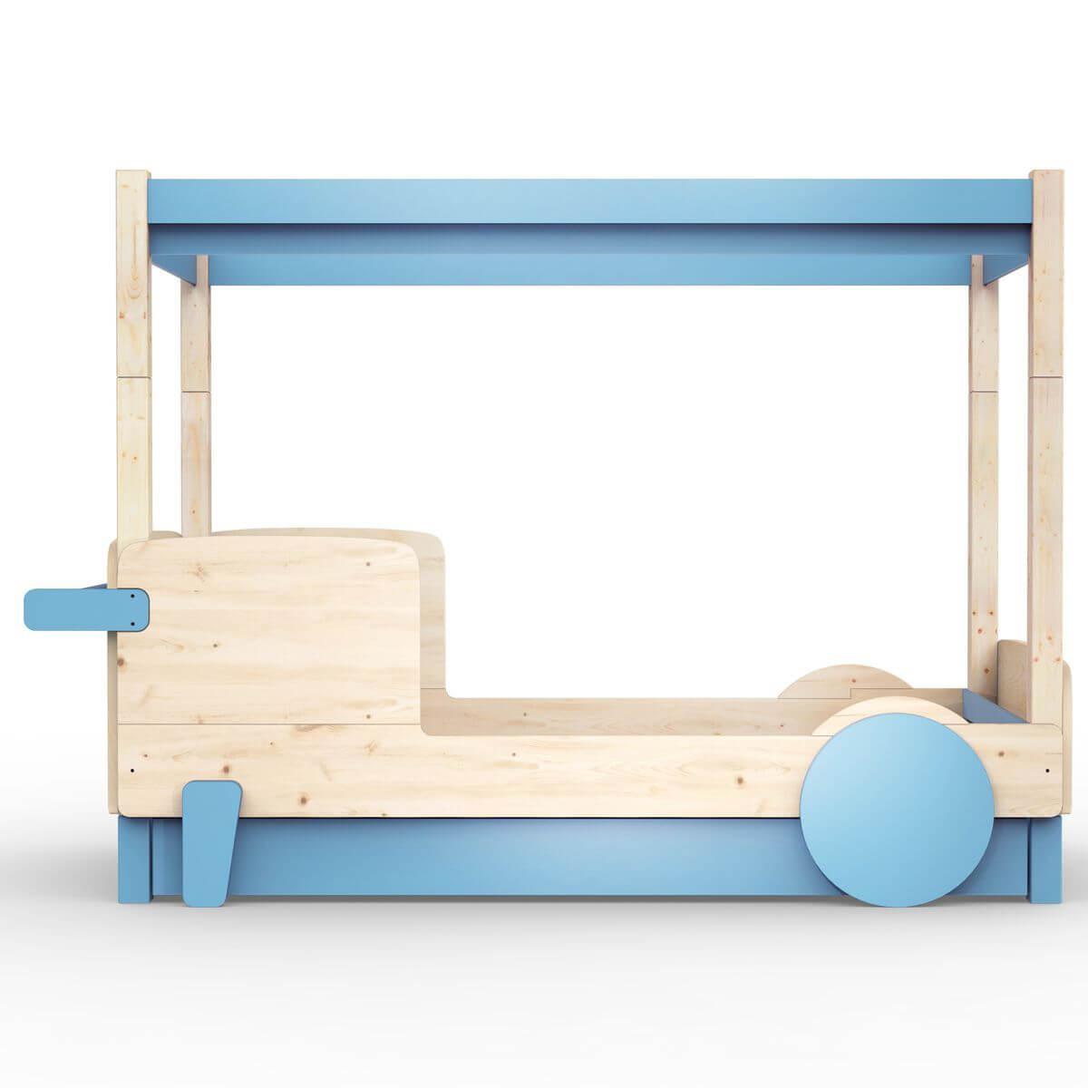 Lit gigogne DISCOVERY Mathy by Bols bleu azur