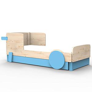 Lit gigogne DISCOVERY Mathy by Bols bleu azur