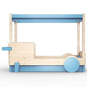 Lit gigogne DISCOVERY Mathy by Bols bleu azur