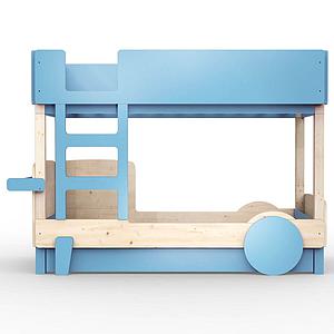 Lit gigogne DISCOVERY Mathy by Bols bleu azur