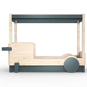 Lit gigogne DISCOVERY Mathy by Bols gris orage