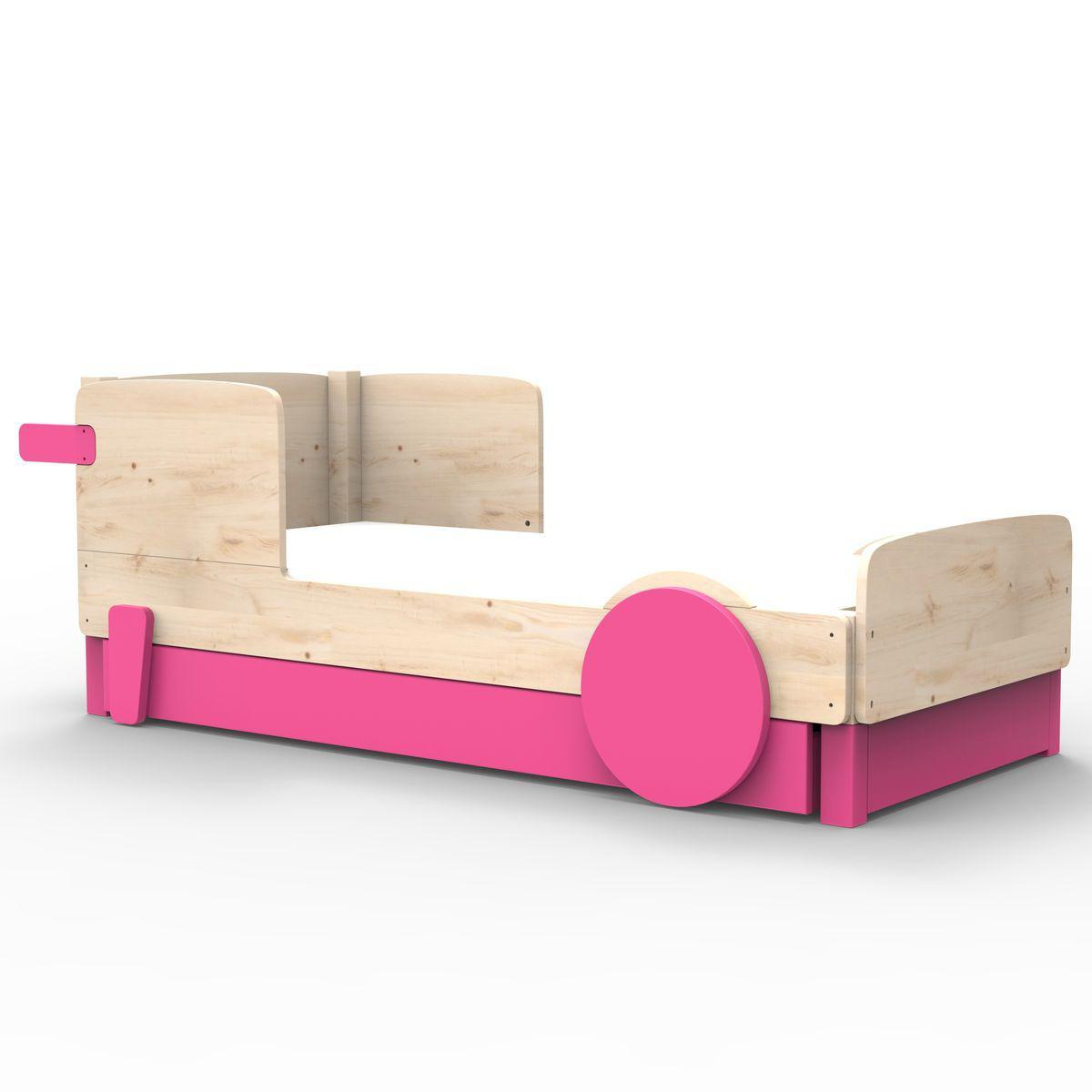 Lit gigogne DISCOVERY Mathy by Bols rose été