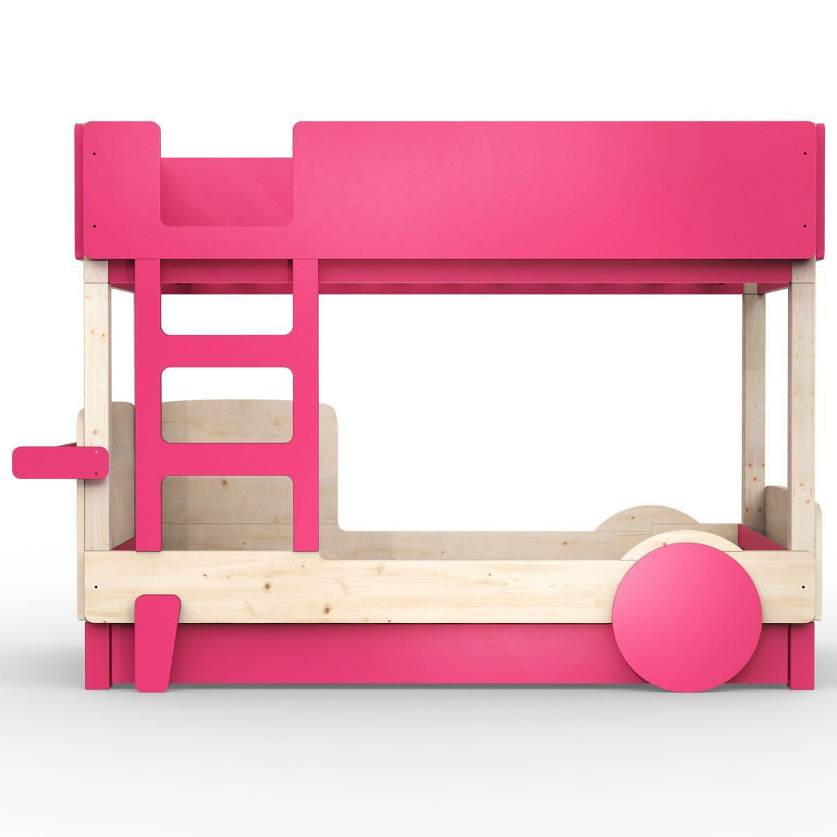 Lit gigogne DISCOVERY Mathy by Bols rose été