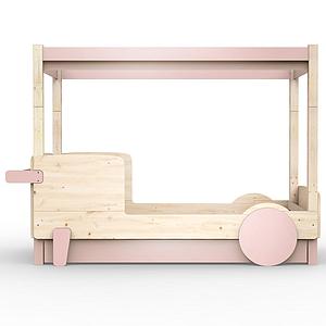 Lit gigogne DISCOVERY Mathy by Bols rose hiver