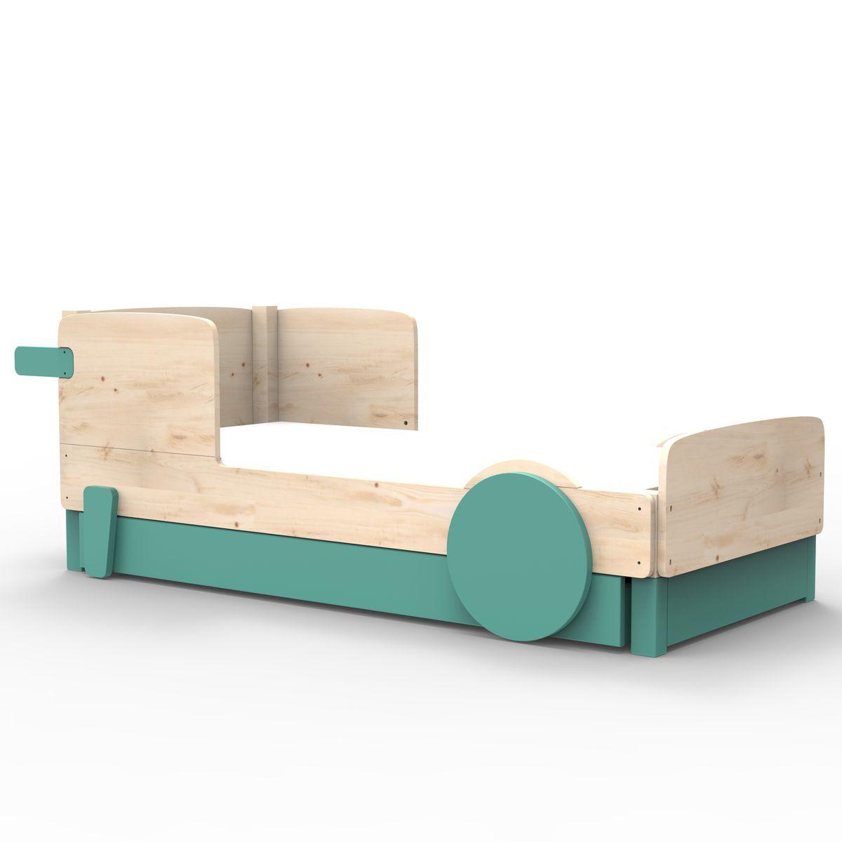 Lit gigogne DISCOVERY Mathy by Bols vert léger