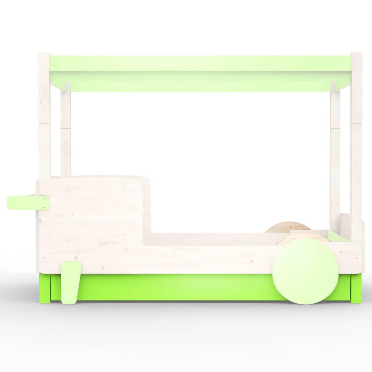 Lit gigogne DISCOVERY Mathy by Bols vert pomme