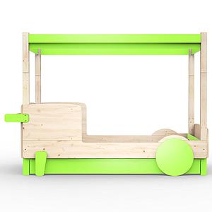 Lit gigogne DISCOVERY Mathy by Bols vert pomme