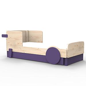 Lit gigogne DISCOVERY Mathy by Bols violet cuberdon