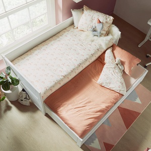 Lit gigogne-tiroir 90x200cm sommier DE LUXE Lifetime blanc