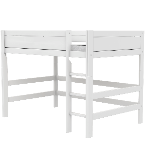 Lit haut 120x200x152cm PREMIUM Lifetime white