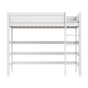 Lit haut échelle droite DE LUXE Lifetime Blanc