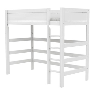 Lit haut échelle droite DE LUXE Lifetime Blanc
