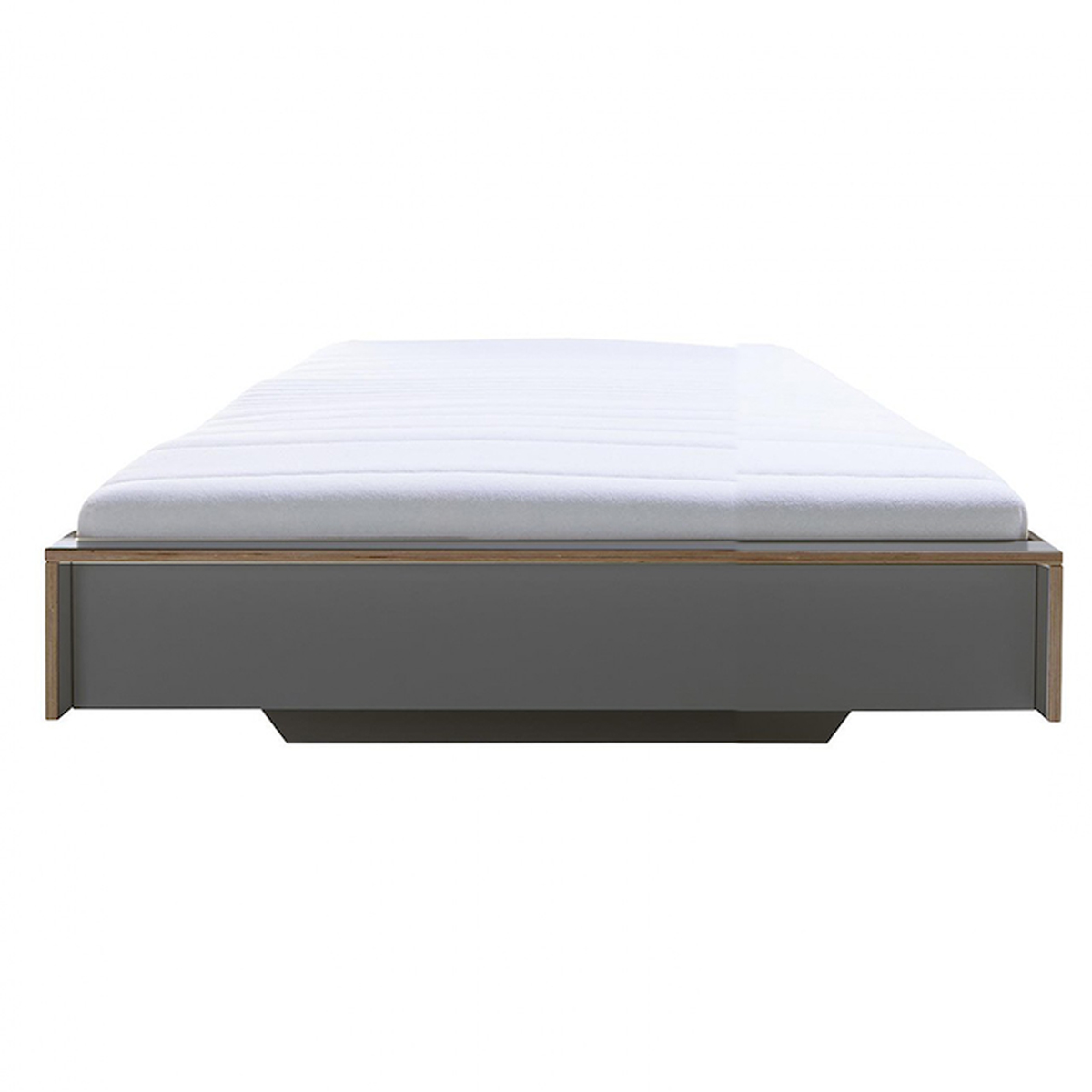 Lit individuel 120x200cm FLAI Müller Small Living anthracite