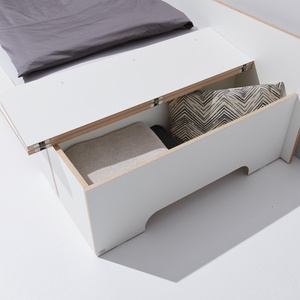Lit individuel 90x200cm avec table de nuit PLANE Müller Small Living