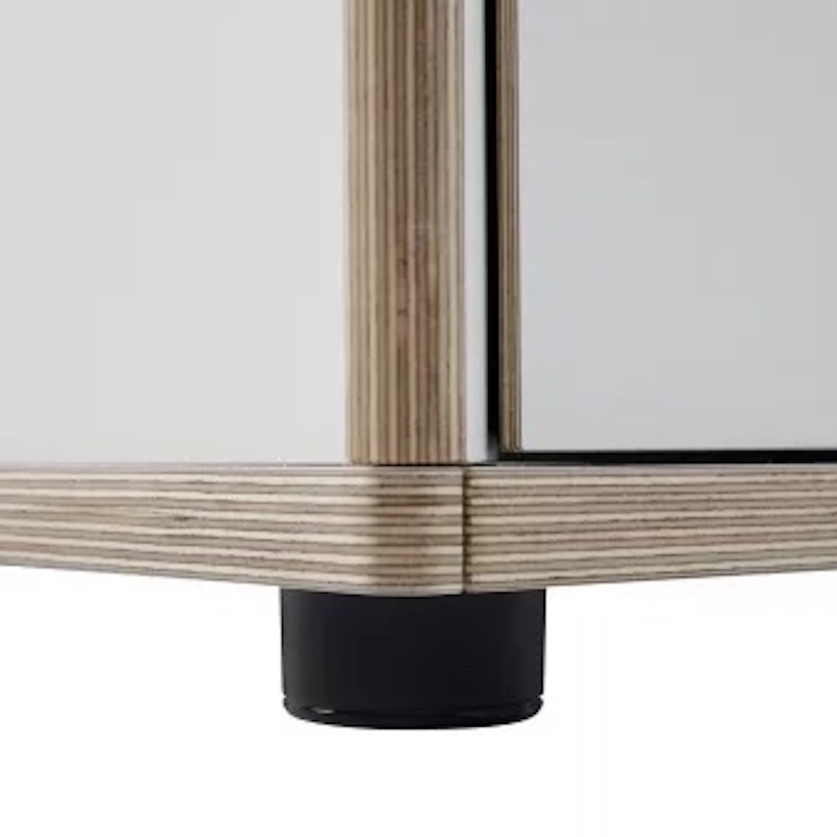 Lit individuel 90x200cm SPAZE Müller Small Living blanc