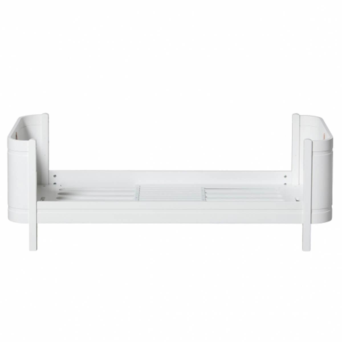 Lit junior 68x162cm WOOD MINI+ Oliver Furniture blanc
