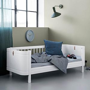 Lit junior 68x162cm WOOD MINI+ Oliver Furniture blanc