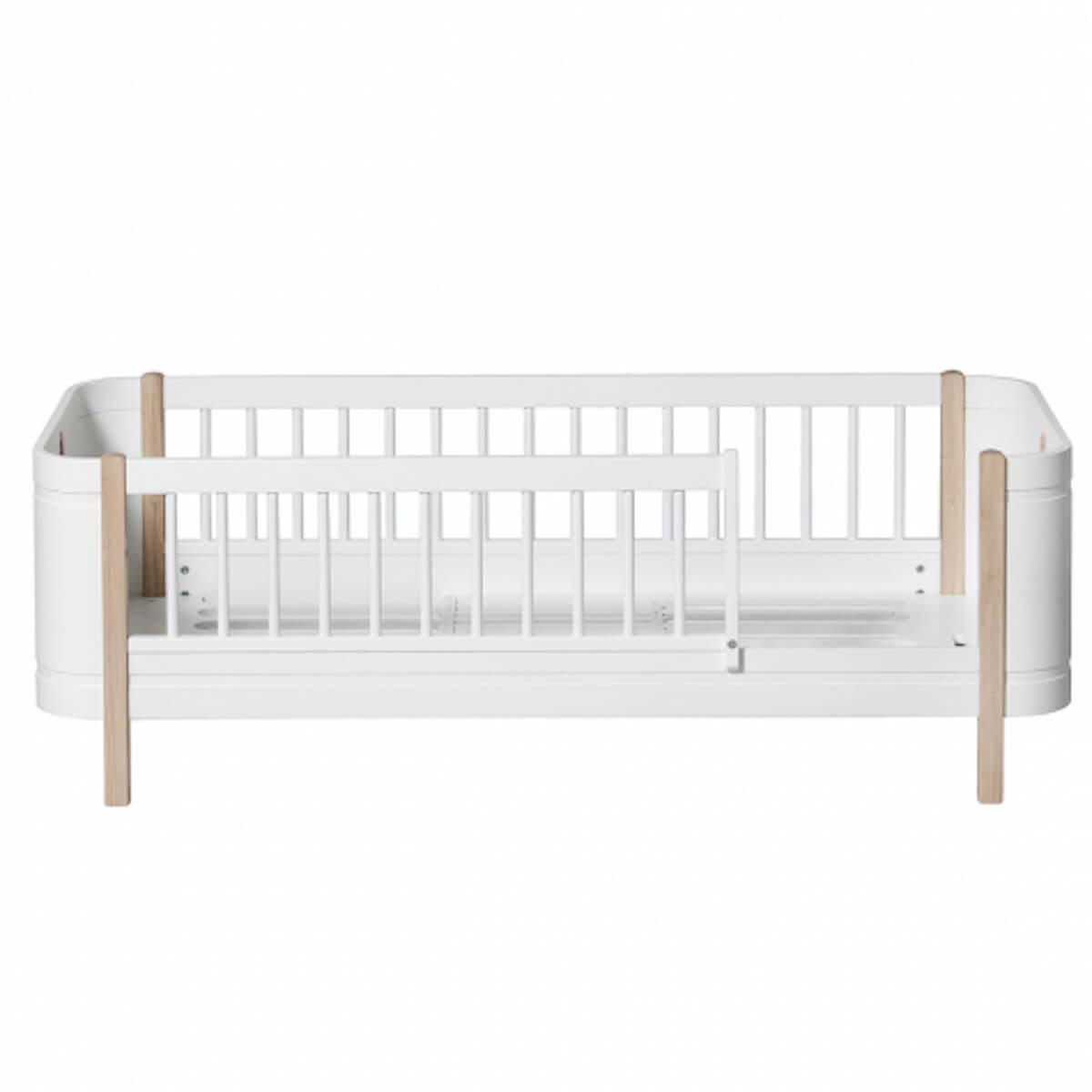 Lit junior 68x162cm WOOD MINI+ Oliver Furniture chêne-blanc