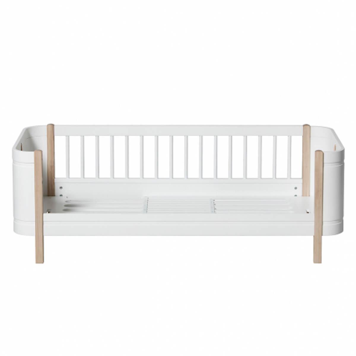 Lit junior 68x162cm WOOD MINI+ Oliver Furniture chêne-blanc