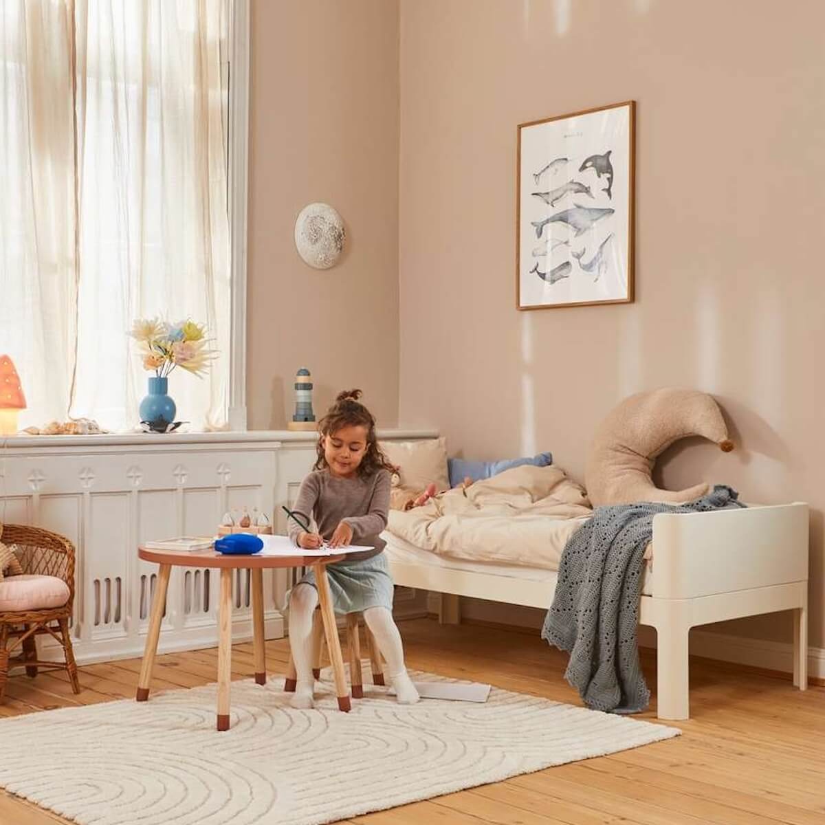Lit junior 70x150cm NOVA Flexa Cream white