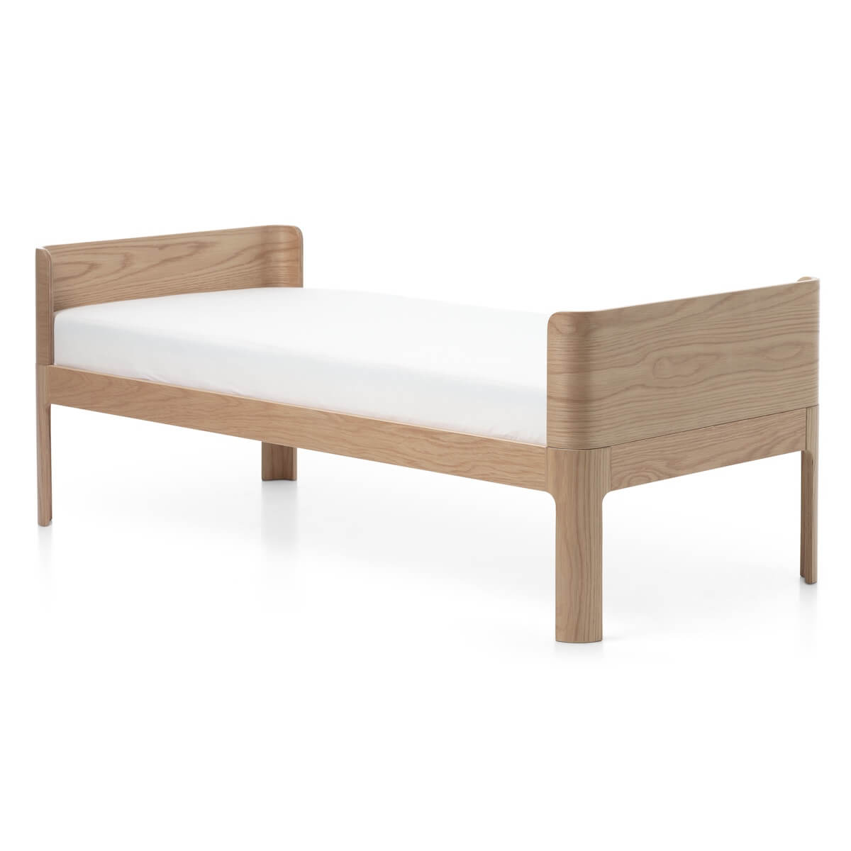 Lit junior 70x150cm NOVA Flexa Oak clear lacq.