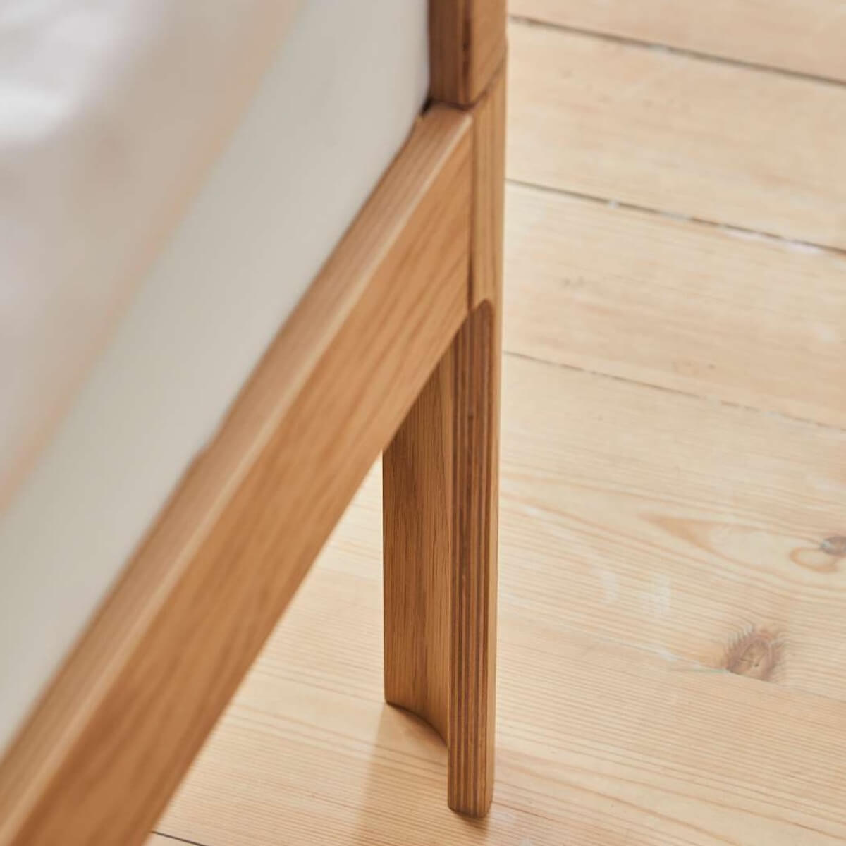 Lit junior 70x150cm NOVA Flexa Oak clear lacq.