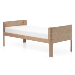 Lit junior 70x150cm NOVA Flexa Oak clear lacq.