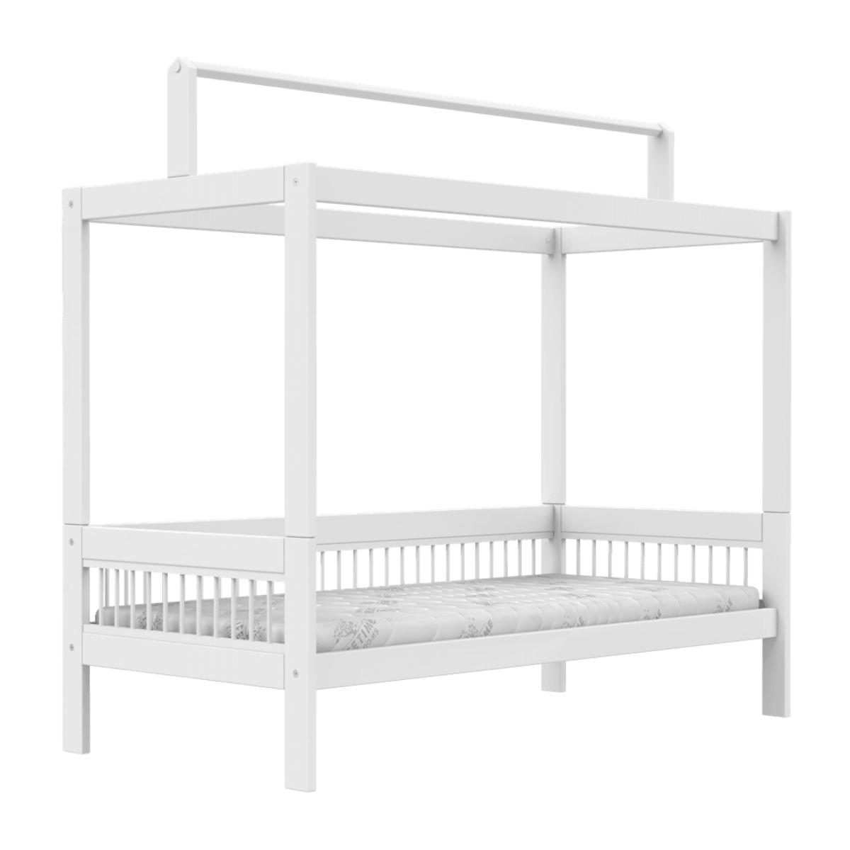 Lit maison 90x200cm BREEZE LUX Lifetime blanc