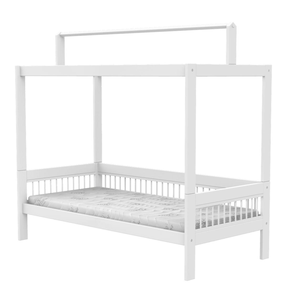 Lit maison 90x200cm BREEZE LUX Lifetime blanc