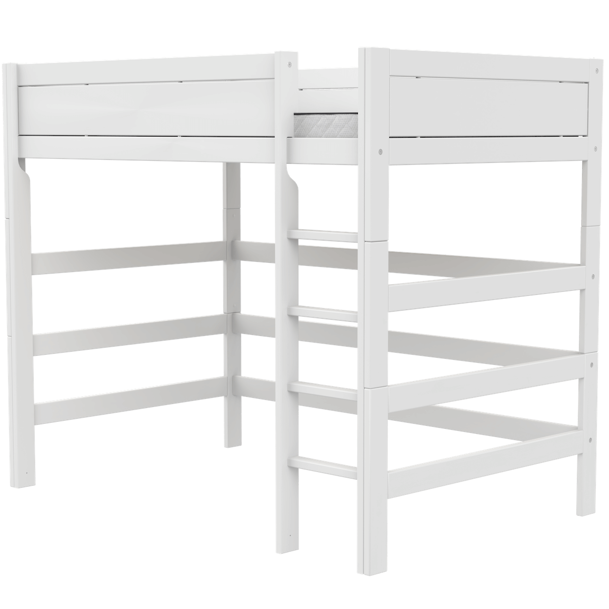Lit mezzanine 120x200x177cm DELUXE Lifetime white