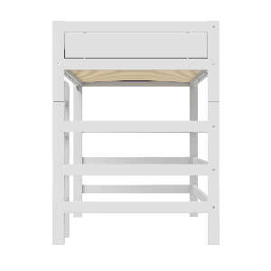 Lit mezzanine 120x200x177cm DELUXE Lifetime white