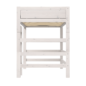 Lit mezzanine 120x200x177cm DELUXE Lifetime whitewash