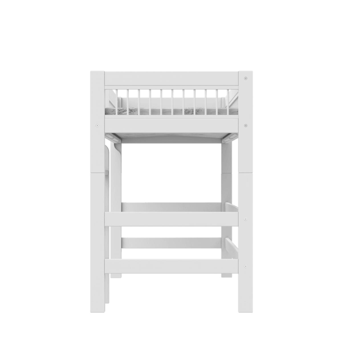 Lit mezzanine 90x200cm BREEZE Lifetime blanc