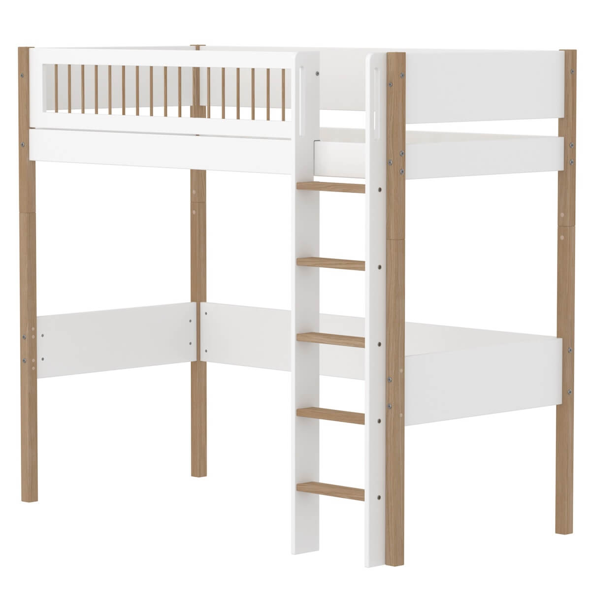 Lit mezzanine 90x200cm NOR Flexa oak