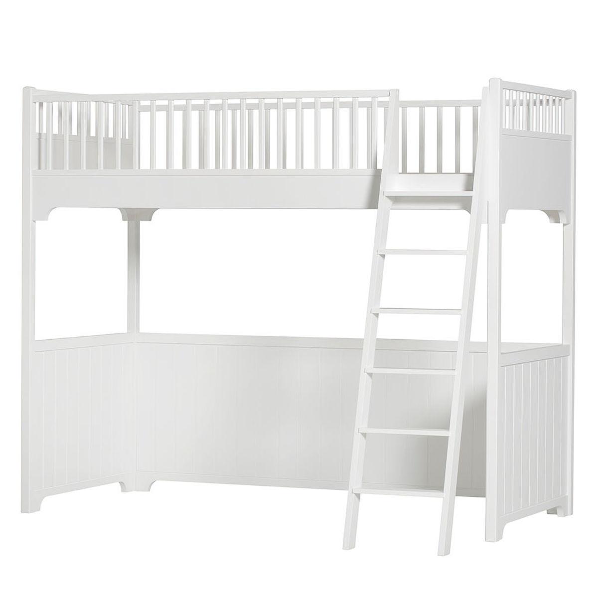 Lit mezzanine 90x200cm SEASIDE CLASSIC Oliver Furniture blanc